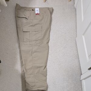 Men's Beige Cargo Pants
